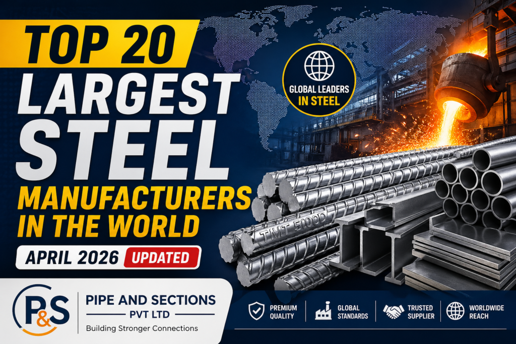 Top 20 Largest Steel Manufacturers in the World