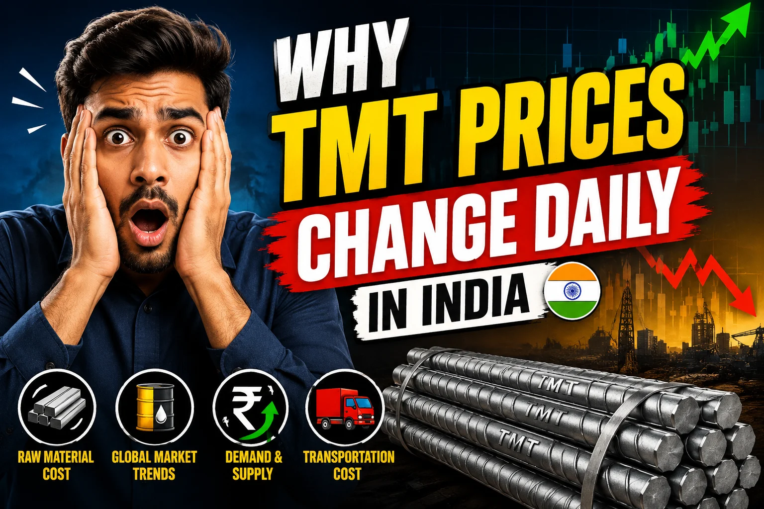 Why TMT Prices Change Daily in India