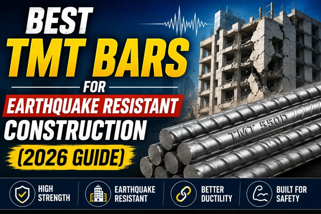 Best TMT Bars for Earthquake