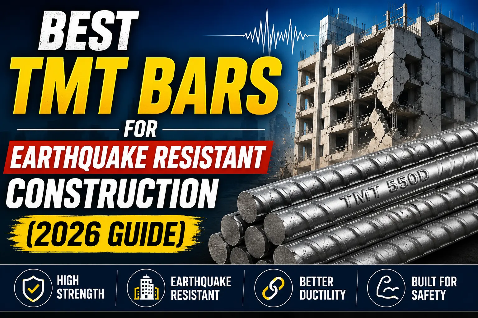 Best TMT Bars for Earthquake